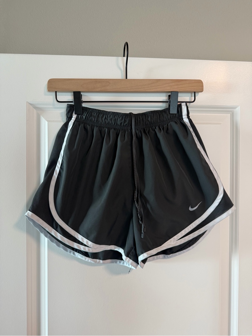 Nike Tempo Running Shorts with Gray with White Trim